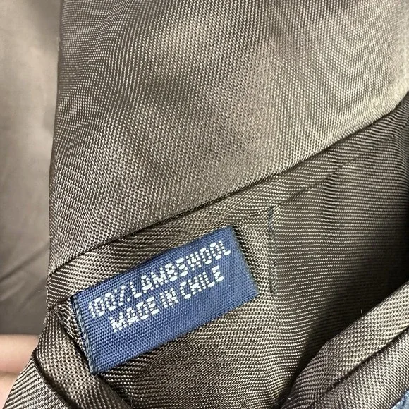 Brooks Brothers 346 Blazer Mens 41R Brown Herringbone Wool Suit Jacket READ - Picture 8 of 14